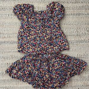 Floral Baby Outfit